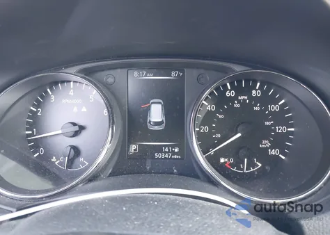 2017 Nissan Rogue Sv z USA, uszkodzony, nr VIN 5N1AT2MV2HC893047